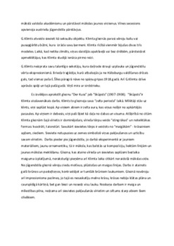 Gustavs Klimts: mākslinieka filozofija un daiļrade 2