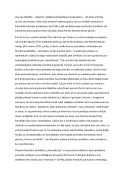 Rakstības temats literatūrā Rolāna Barta skatījumā 2
