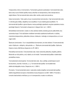 Temperatūras skalas un termometru veidi 2