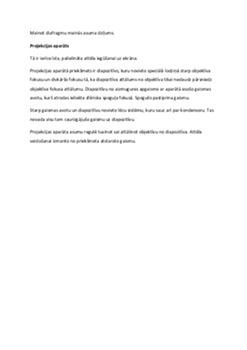 Acs, diafragma, lupa, mikroskops, teleskops un tālskatis, fotoaparāts, projekcijas aparāts 3
