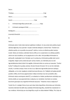 Arhimeds – sengrieķu matemātiķis un izgudrotājs 1