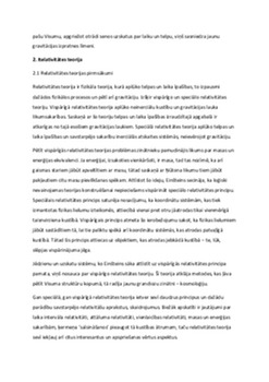 Einšteins, relativitātes teorija 2
