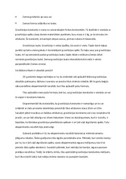 Gravitācijas spēks un tā ietekme Visumā 2