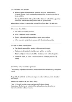 Luīze Marija - Totalitārisma propaganda, demokrātijas izaicinājumi un Pirmā pasaules kara cēloņi un sekas 1