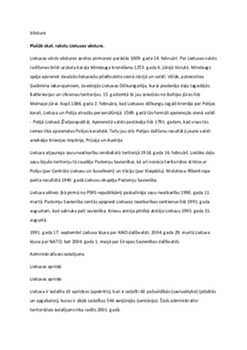 Lietuvas vēsture 1