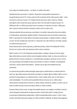 Cilvēks un daba: ekoloģija un vide 1