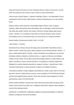 Ukraina: ģeogrāfija un kultūra 2