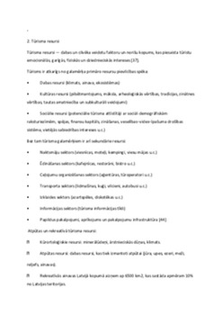 Atpūta un tūrisms ES 2
