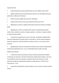 Vispārzināmie fakti - globālā sasilšana 1