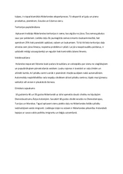 Nīderlande: ģeogrāfija, iedzīvotāji un kultūra 2