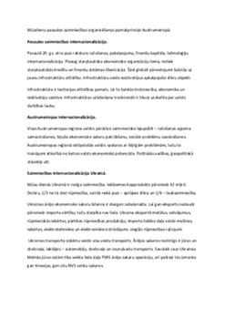 Mūsdienu pasaules saimniecības organizēšanas pamatprincipi 1