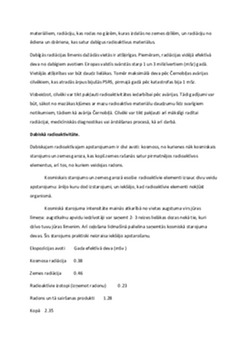 Radiācijas ietekme 2