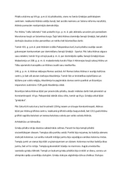Grieķija: ģeogrāfija, kultūra un vēsture 3