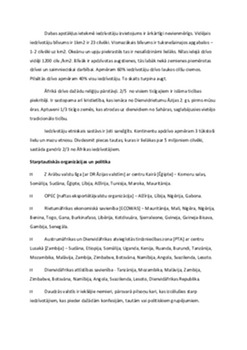 Āfrika: ģeogrāfija, daba un iedzīvotāji 2