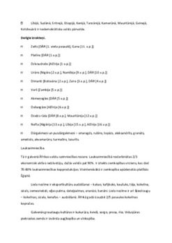 Āfrika: ģeogrāfija, daba un iedzīvotāji 3