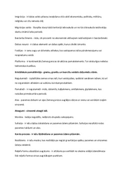 Ģeogrāfijas pamatjēdzieni: skaidrojumi un nozīme 3