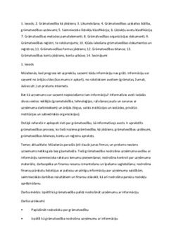 Grāmatvedība kā informatīvais avots 1
