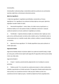 Finansu grāmatvedība pašvaldības uzņēmumā 1