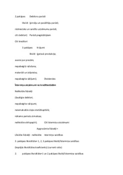 Likviditātes un maksātspējas rādītāji un to analīze 3