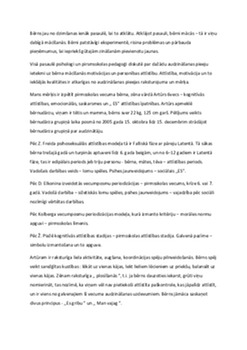Bērna personības attīstība sešu gadu vecumā 2