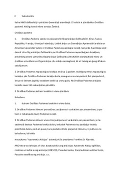 ANO (Apvienoto Nāciju Organizācija): globālā miera veidošana 2