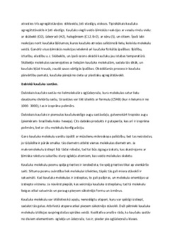 Kaučuks: dabiskā kaučuka fiziskās un ķīmiskās īpašības 2