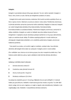 Halogēni: reaktīvie nemetāli periodiskajā tabulā 1