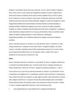 Halogēni: īpašie ķīmisko elementu atomi 1