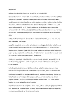 Dzīvsudrabs: īpašības un ietekme uz vidi 1