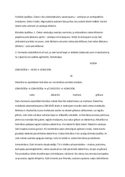 Celuloze: iegūšana, īpašības un pielietojums 2