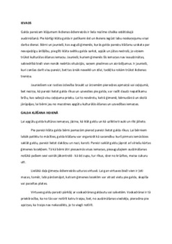 Galda kultūra 1