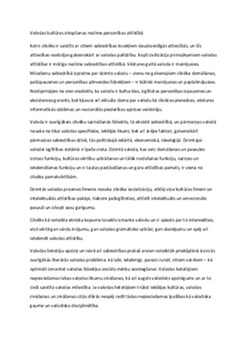 Valodas kultūras izkopšanas nozīme personības attīstībā 1