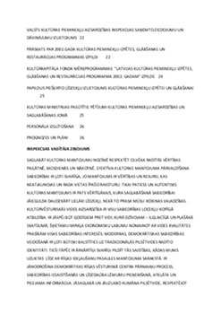 Valsts kultūras pieminekļu aizsardzības 2