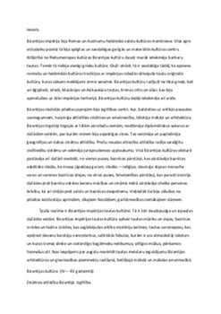 Bizantijas kultūra (IV— XV gadsimtā) 1