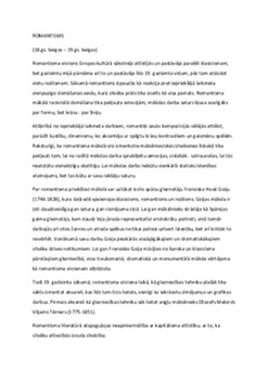 Romantisms: Eiropas kultūras kustība 1