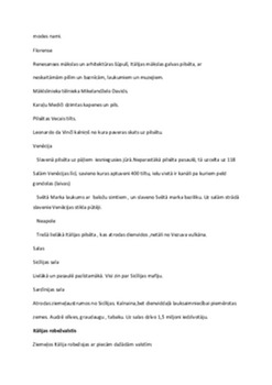 Itālija: kultūras un vēstures mantojums 2