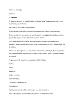 Kultūra un civilizācija 1