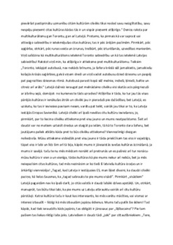 Multikulturālisms mūsdienu sabiedrībā 2