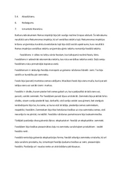 Feodālisma izcelsme un attīstība 2