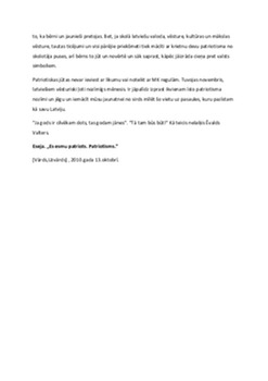 Patriotisms: vērtības un nozīme 3