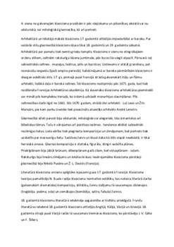 Klasicisms eiropas literatūrā, teātrī, glezniecībā 3