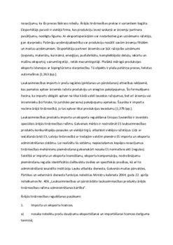 Lauksaimniecības produktu importa un eksporta analīze 3
