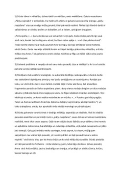 St „Pērļu zvejnieks“ analīze 1