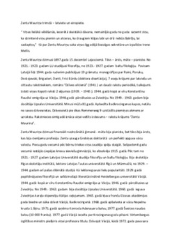 Zenta Mauriņa trimdā - latviete un eiropiete 1