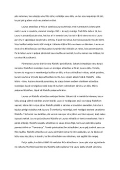 Cilvēka savstarpējo attiecību tēlojums R Ezeras romānā “Aka” 2