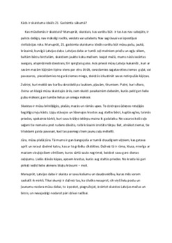 Kāds ir skaistuma ideāls 21 gadsimta sākumā? 1