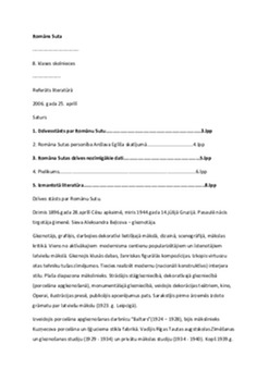 Romāns Suta 1