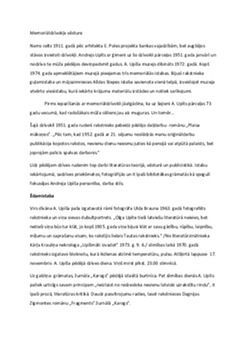 Andreja Upīša memoriāldzīvoklis 1