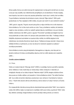 Vizmas Belševicas daiļrade 3