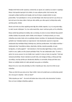 Rainis "Mīla stiprāka par nāvi" 2